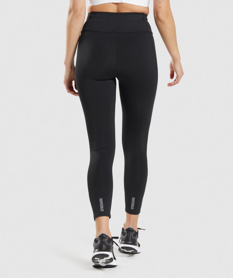 Women's Gymshark Speed Leggings Black | NZ 4BPDCX